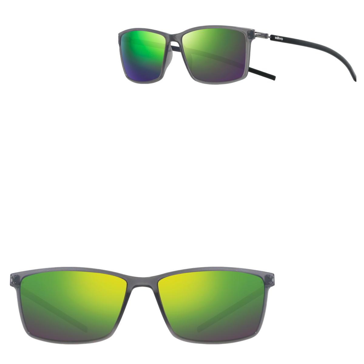 Revo Sunglasses Caspar Lightweight Sunglasses - Crystal Grey - Size 55-14-135