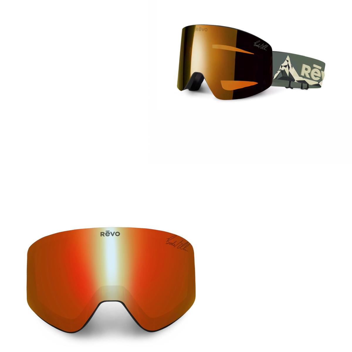 Revo Sunglasses Whiteout No. 6 Goggles - Matte Black