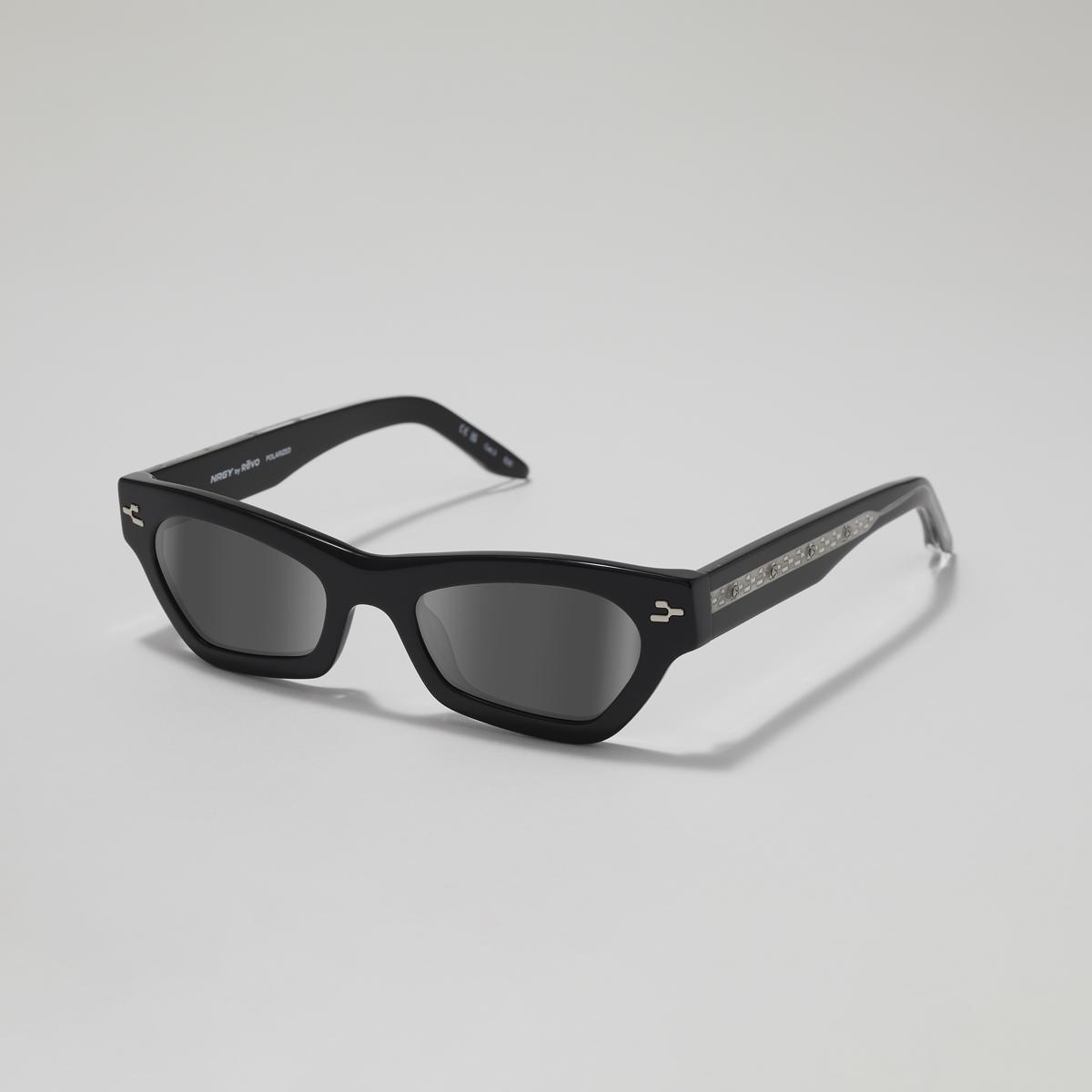 Revo Sunglasses NRGY Lynx Cat Eye Sunglasses - Black - Size 49-20-140