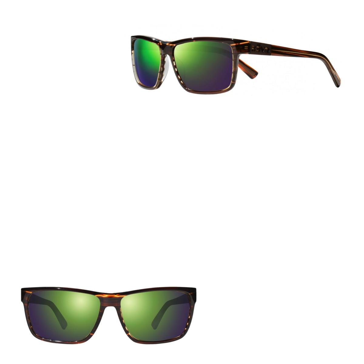Revo Sunglasses Winston Wider Fit Sport Frame Sunglasses - Brown Horn - Size 62-15-140