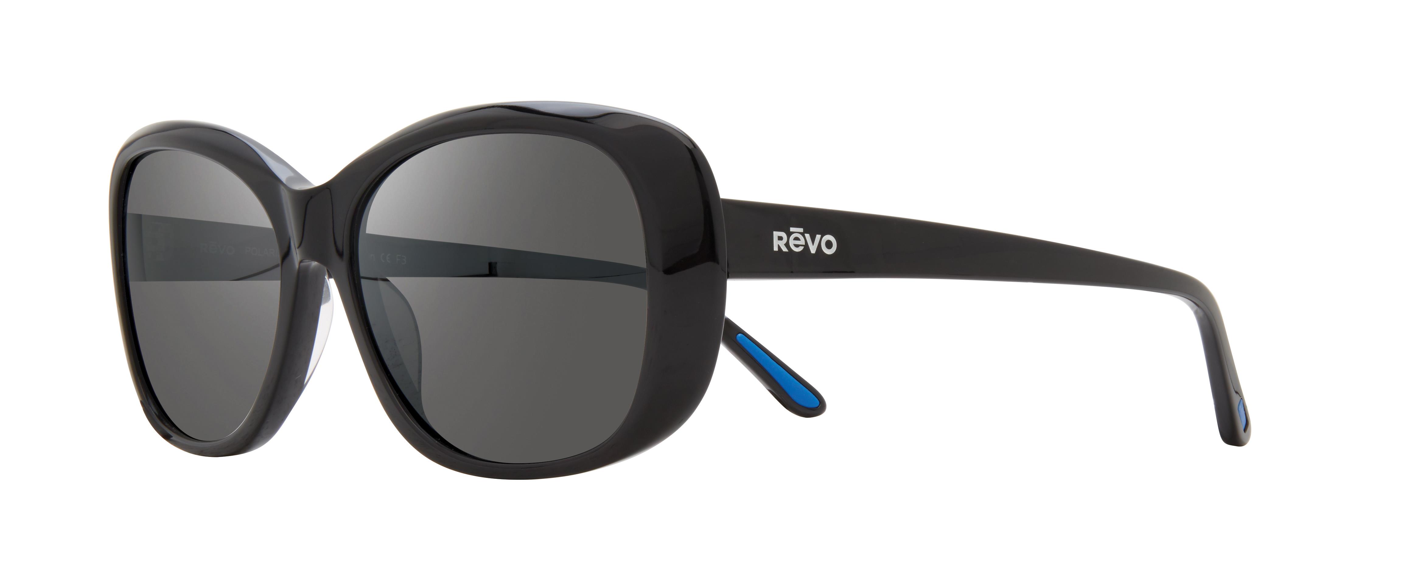 Revo Sunglasses Eco Sammy - BLACK - Size 56-16-145 
