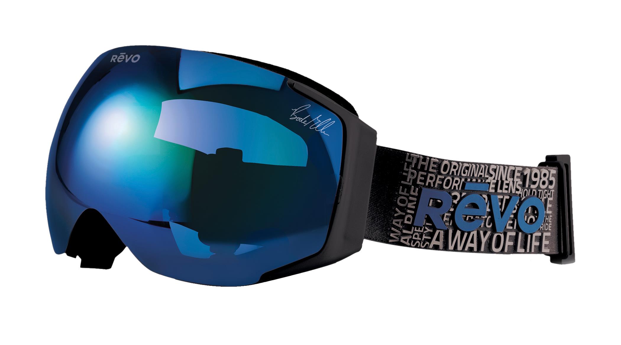 Revo Sunglasses Bode Miller No. 1 Goggles - Matte Black