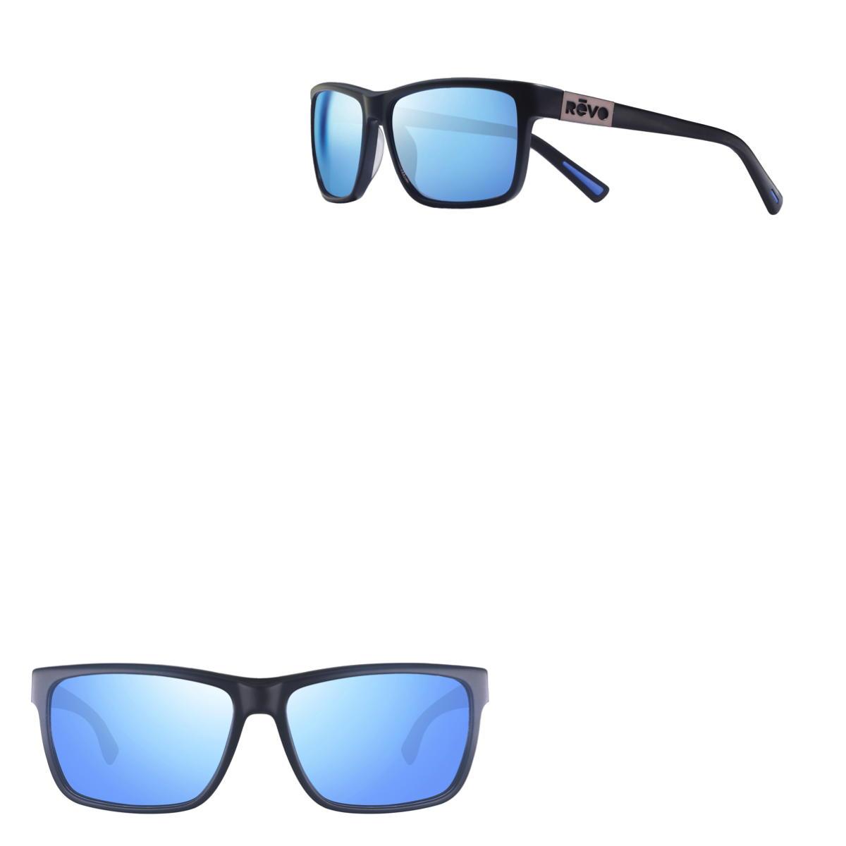 Revo Sunglasses Winston Wider Fit Sport Frame Sunglasses - Matte Black - Size 62-15-140