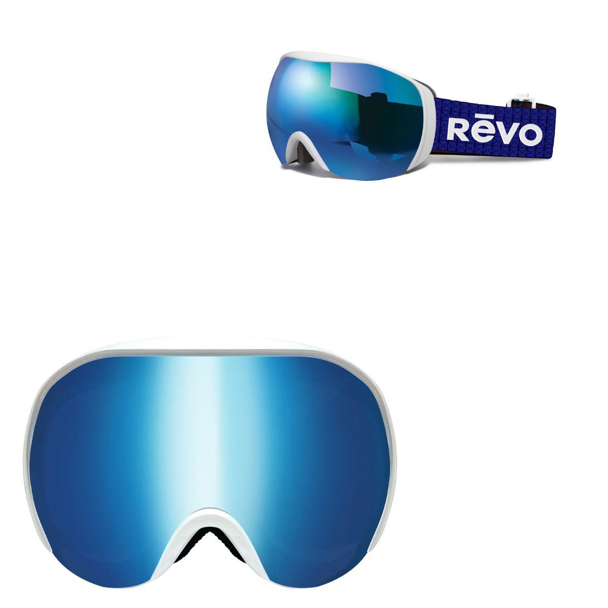 Revo Sunglasses Ranger No 16 Goggle with Photochromic Lens - Matte White