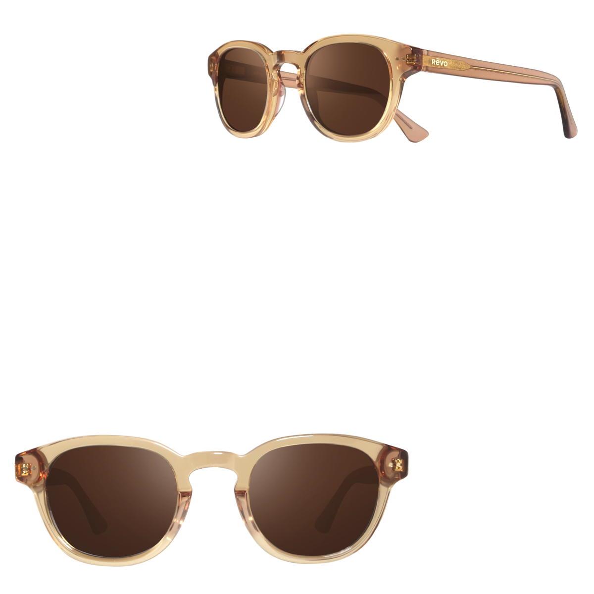 Revo Sunglasses Sterling Sunglasses - Crystal Caramel - Size 48-24-145