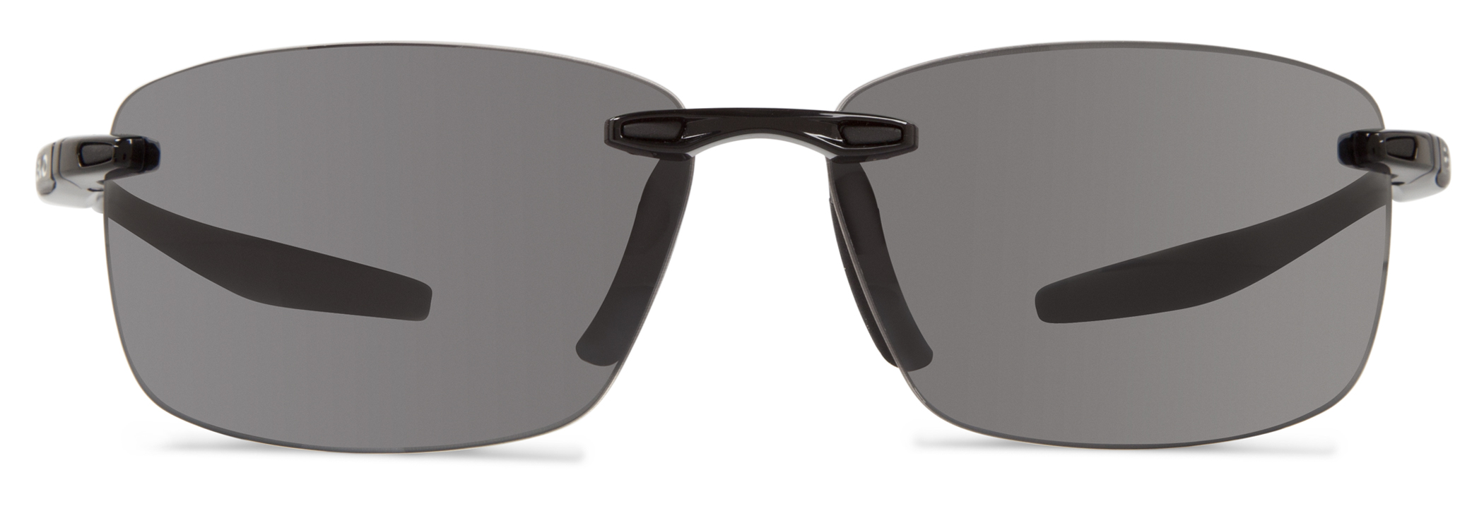 Revo Sunglasses Descend XL Rimless Sunglasses - Black - Size 65-13-139 