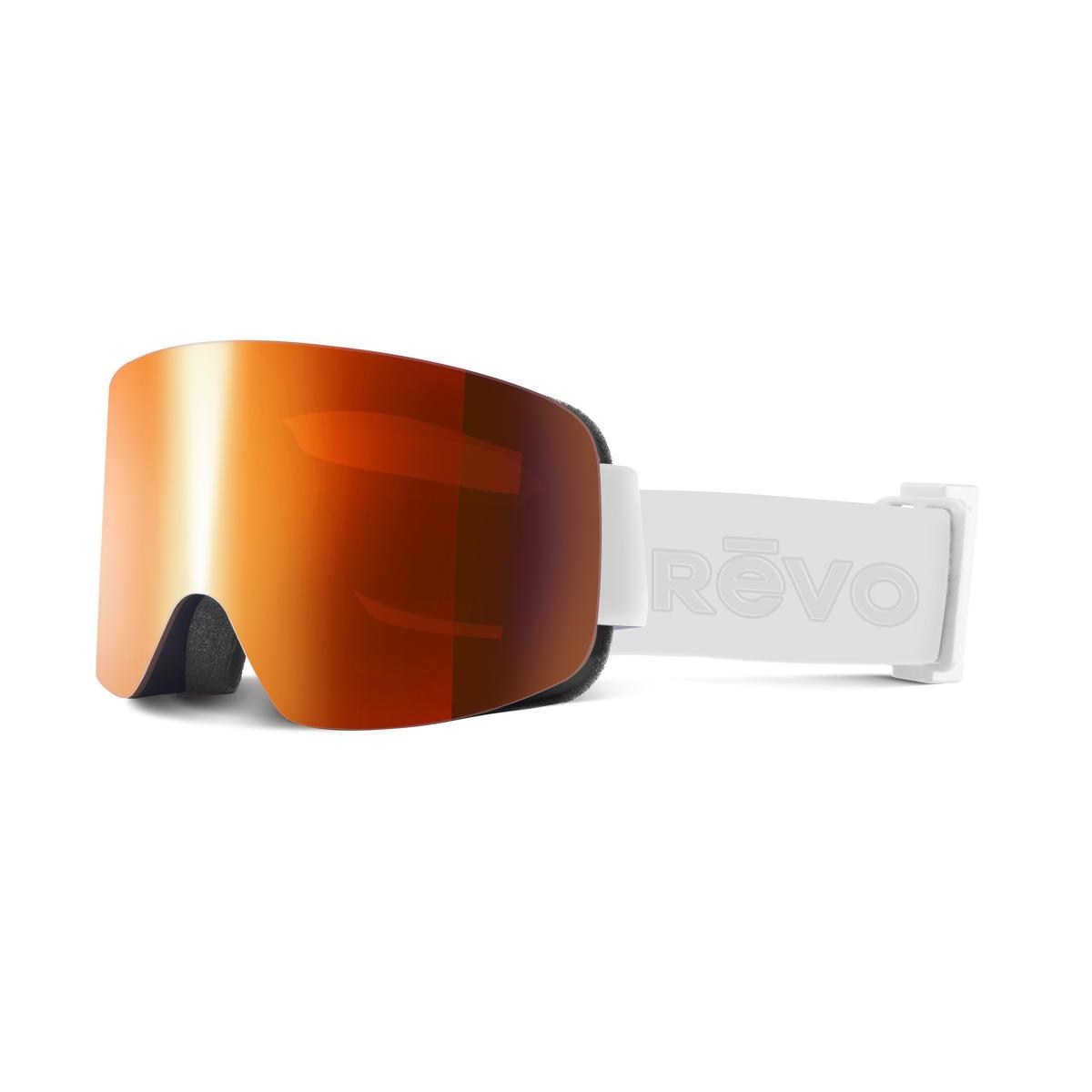 Revo Sunglasses Bode Miller No. 9 Goggles with Interchangeable Lens - Matte White
