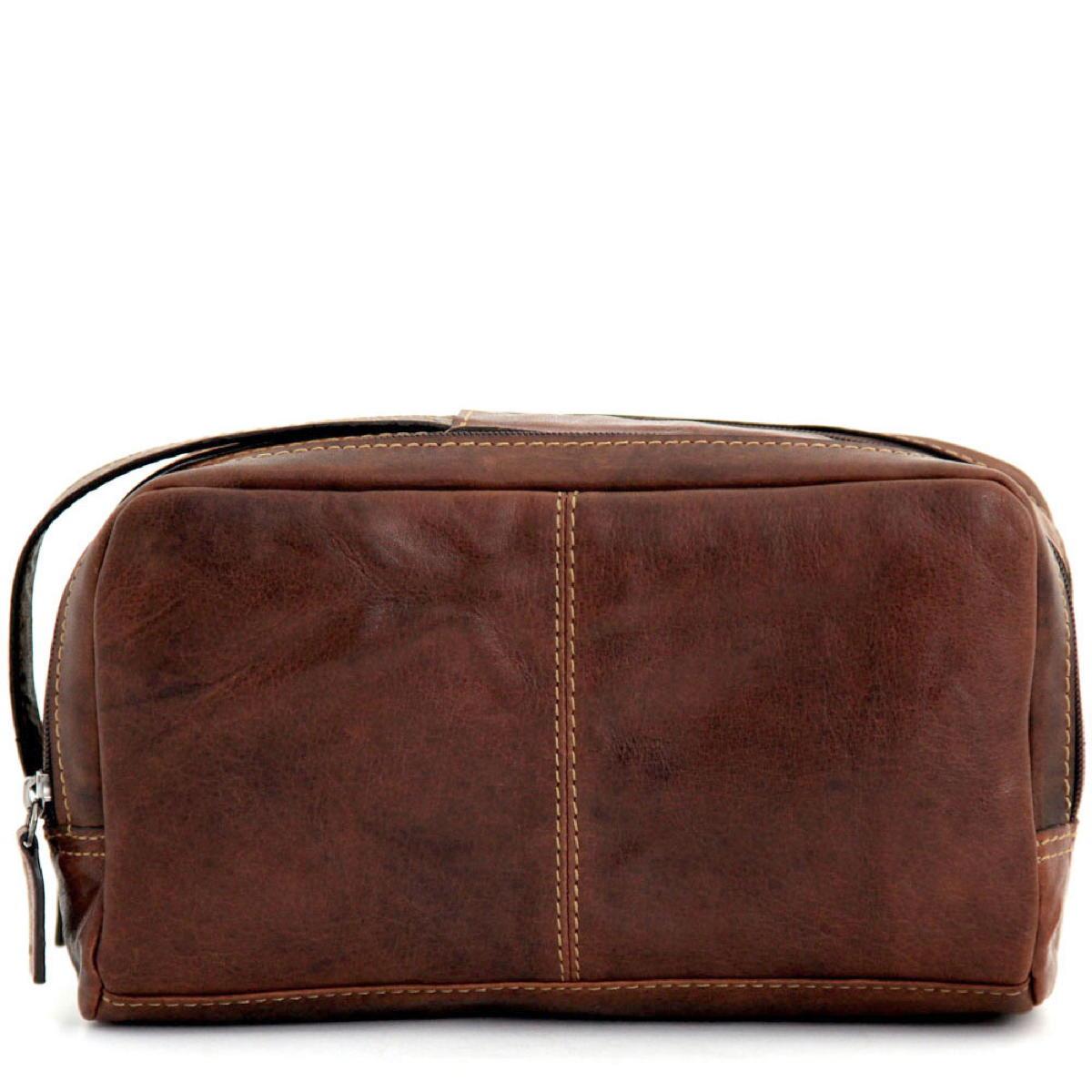 Jack Georges Toiletry Bag - Brown