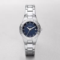 remix by fossil women's watch blue dial