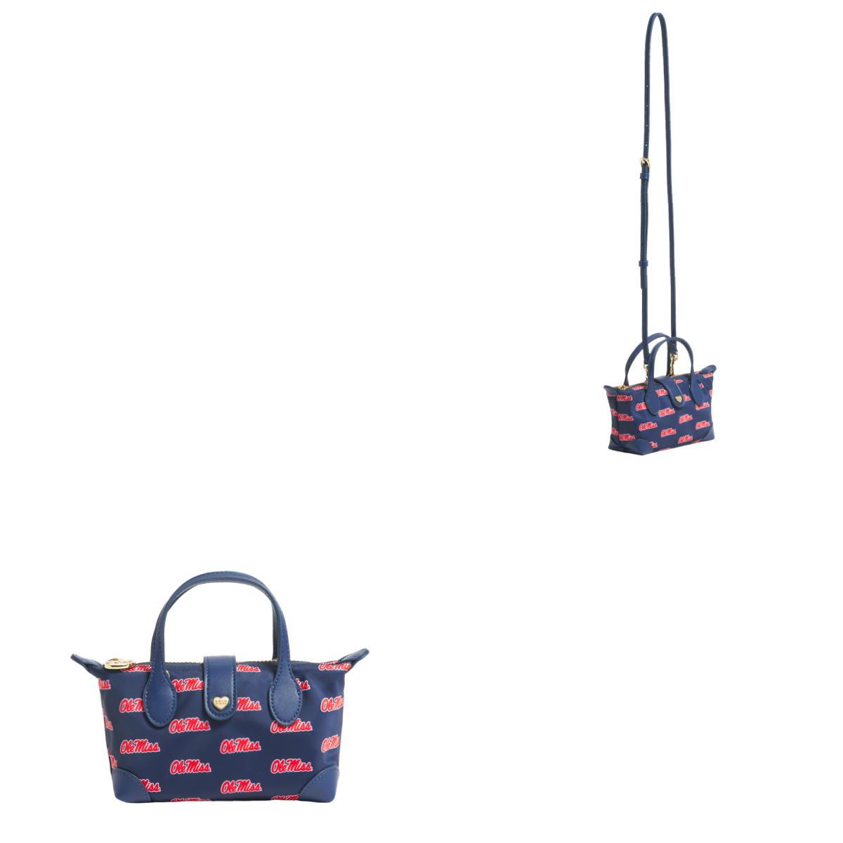 Stoney Clover Lane College Pouchette Crossbody - Ole Miss