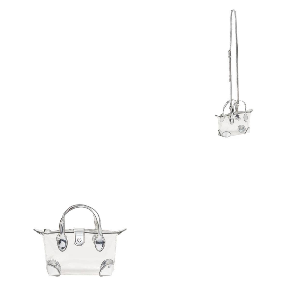 Stoney Clover Lane Clear Pouchette Crossbody Bag 01 - Clear Silver
